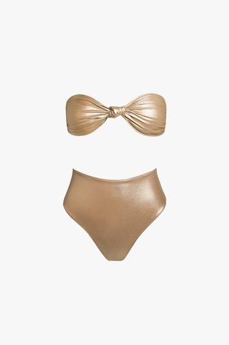 Marina Bikini with High-Waisted Bottom in - Bottom - L - Bikini bottoms - Sara Cristina - Modalova