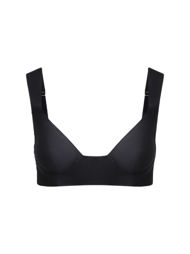 STRUCTURED SILK AND WOOL-BLEND BRALETTE TOP - NDS The Label - Modalova
