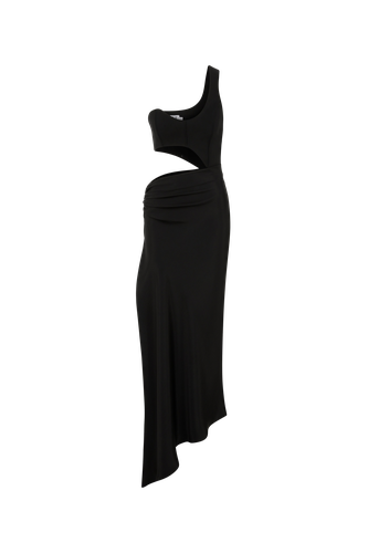 Helen - Corsetry Inspired One-Shoulder Midi Dress - ILA - Modalova