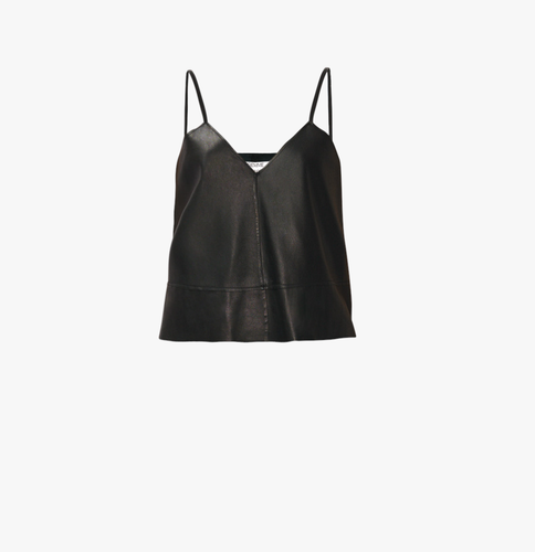Leather Top - M - Sleeveless tops - Gemme Collective - Modalova