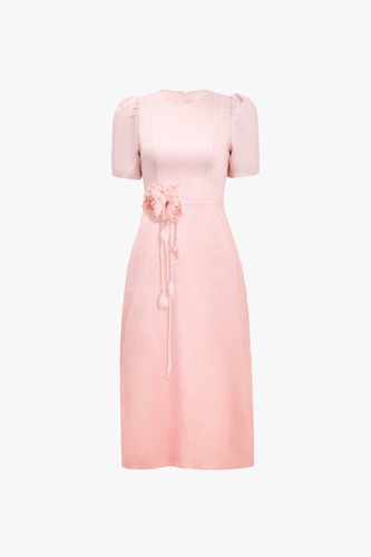 Divine Midi Dress - XS - Midi dresses - JUSTIN TONG - Modalova