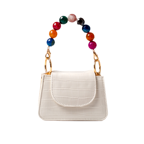 Horra - White x Multicolor - Mini bag - ALIEL - Modalova