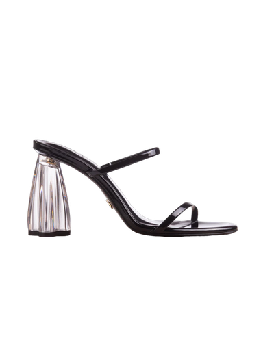 Fiorellini Glass Heel 95 Black Patent - ATANA - Modalova