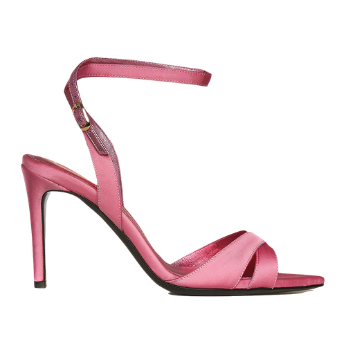 Thea Soft Pink Satin Sandals - Ginissima - Modalova