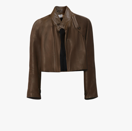 Leather Jacket Short - ONE SIZE - Leather jackets - Gemme Collective - Modalova