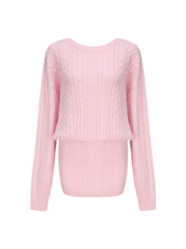 Kendall Knit Dress (Pink) - Nana Jacqueline - Modalova