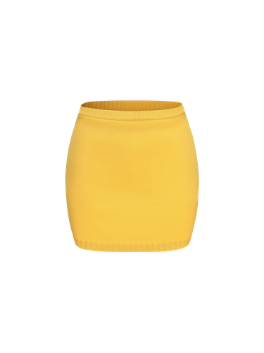 Kennedy Knit Skirt (Yellow) - Nana Jacqueline - Modalova