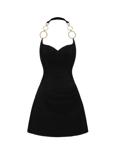 Amira Dress (Black) - Nana Jacqueline - Modalova