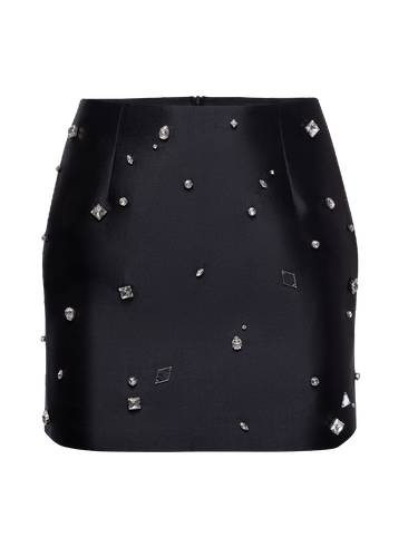 Crystal-Embellished Mini Skirt - NDS The Label - Modalova