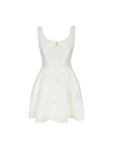 Morgan Dress (White) - Nana Jacqueline - Modalova