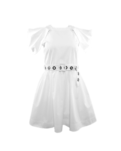 Echo Grommet Belted Dress - THEO the label - Modalova