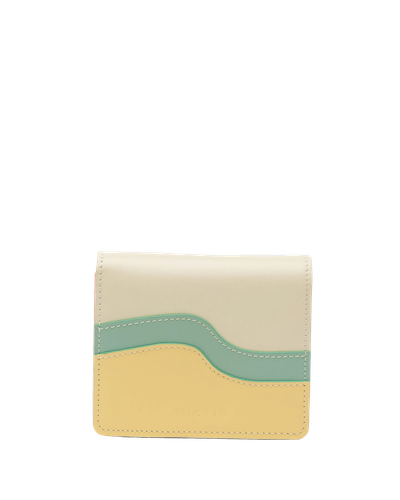 Waves Wallet White / Cream / Mint Green - Mietis - Modalova