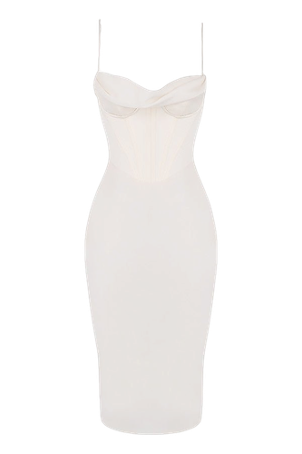 Isabell Dress - White - Gigii's - Modalova