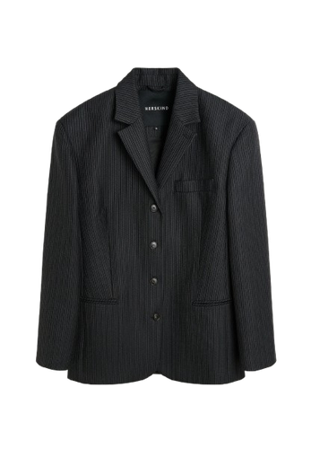 Maison Blazer - Pinstripe - HERSKIND - Modalova