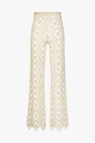 Playa Pants in Sol Mesh - XL - Flared pants - Sara Cristina - Modalova