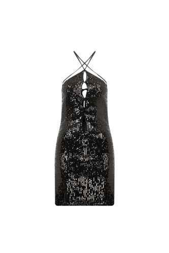 Gisele - Sequin Mini Dress With Cutout Details - ILA - Modalova