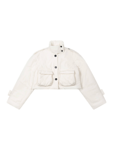 CROPPED PUFFER JACKET WITH 3M THINSULATE INSULATION - M - Cropped jackets - YIBRI - Modalova