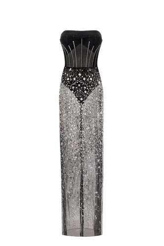 Crystal-covered fabulous maxi dress - Milla - Modalova