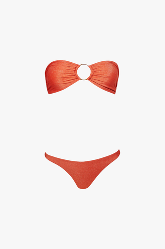 Ring Bikini in Shiny - Top - L - Bikini tops - Sara Cristina - Modalova