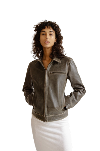 Seville leather jacket - Musier Paris - Modalova
