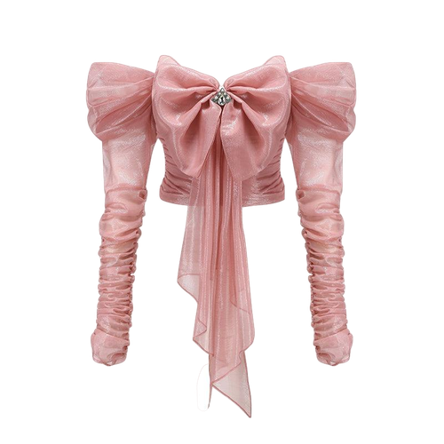 Sydney Bow Top (Pink) (Final Sale) - Nana Jacqueline - Modalova