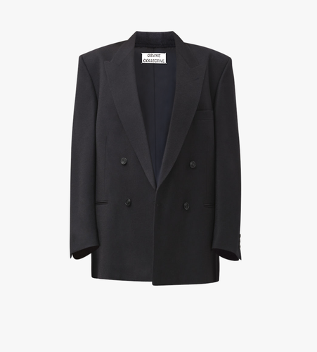 Double Breasted Blazer - ONE SIZE - Blazers - Gemme Collective - Modalova