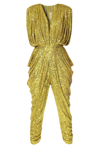 Jumpsuit Saddie Lemon Frost | Women's Long jumpsuits - HALEWSKI - Modalova