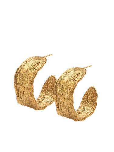 Archaic Chunky Hoop Earrings | Women's Earrings - Eva Remenyi - Modalova