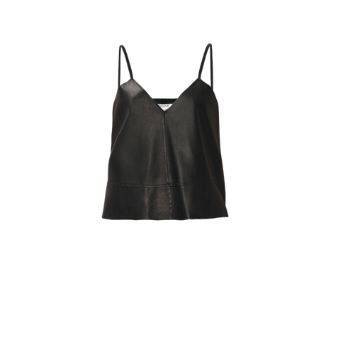 Leather Top - M - Sleeveless tops - Gemme Collective - Modalova