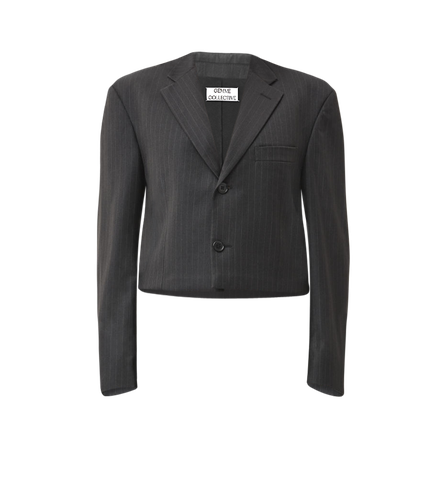Cropped Blazer Regular - S - Blazers - Gemme Collective - Modalova