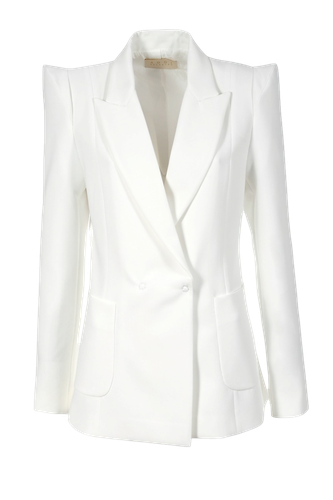 Blazer Samantha Cloud Dancer | Women's Blazers - HALEWSKI - Modalova