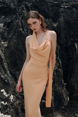 Horizon Haze Slip Dress | Women's Maxi dresses - JUSTIN TONG - Modalova