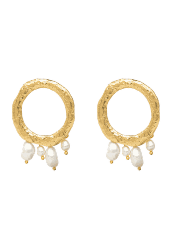 Adara Pearl Earrings - Earrings - Lavani Jewels - Modalova