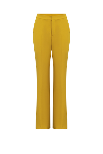 Saigon Pant - M - Straight leg pants - JUSTIN TONG - Modalova
