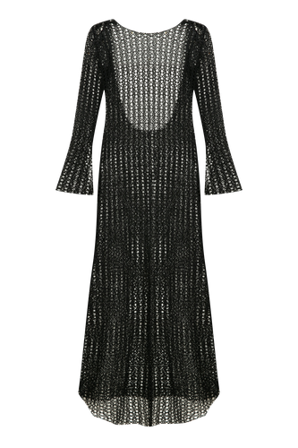 Riona Open-Back Crochet Long Dress in | Women's Maxi dresses - Nazli Ceren - Modalova