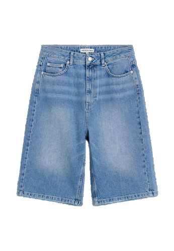 Emily Denim Shorts - Indigo - XXS - Denim shorts - HERSKIND - Modalova
