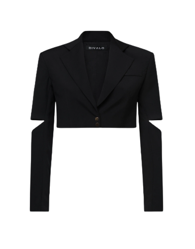 Palmira crop blazer - XS - Blazers - DIVALO - Modalova