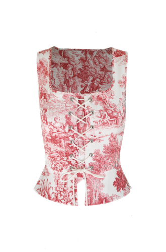JOUY PEPLUM CORSET - M - Corsets - Alice Pons Milano - Modalova