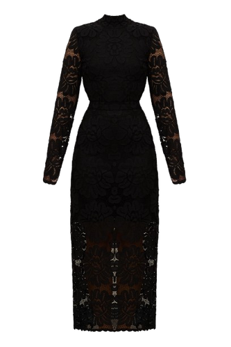 ELENA floral lace midi dress with open back - XS - Midi dresses - UNDRESS - Modalova