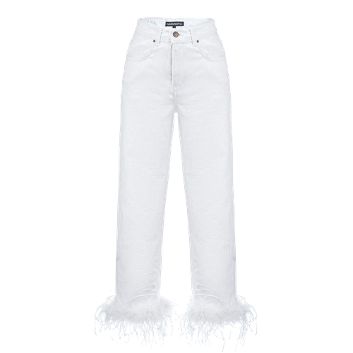 Jeans With Boa | Women's Jeans - Gasanova - Modalova