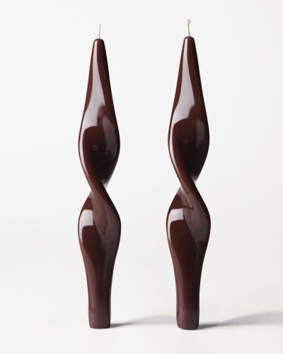 Bougies De Table XL ⌀4,3 X 27 Cm Torsadées - Lot De 2 () - HEMA - Modalova