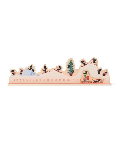 Calendrier De L'avent De Noël Takkie Et Siepie Bois () - HEMA - Modalova