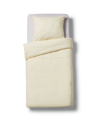 Housse De Couette 140x200/220 Cm Coton Doux Jaune Pastel () - HEMA - Modalova