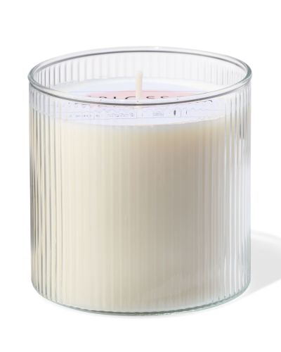 Bougie Parfumée En Verre Nervuré Ø10x10 Blossom - HEMA - Modalova