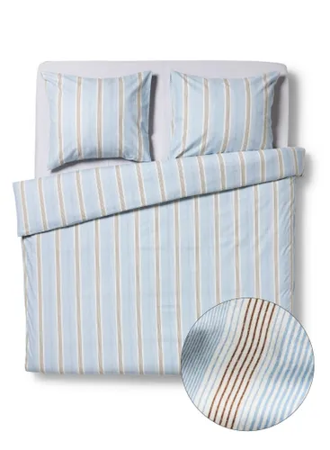 Housse De Couette 200x200/220cm Flanelle À Rayures () - HEMA - Modalova