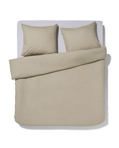 Housse De Couette 200x200/220 Coton Doux Gris () - HEMA - Modalova