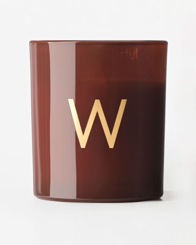 Bougie En Verre Ø8x9cm Lettre W () - HEMA - Modalova