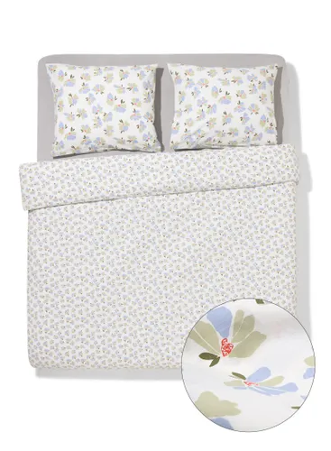 Housse De Couette 200x200/220 Coton Fleurs () - HEMA - Modalova