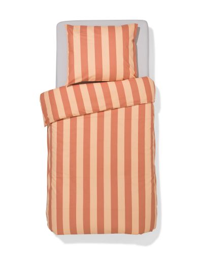 Housse De Couette 140x200/220 Coton Doux Rayé () - HEMA - Modalova