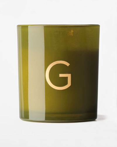 Bougie En Verre Ø8x9cm Lettre G () - HEMA - Modalova